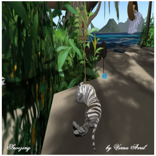 Verna Avril -Sleeping Tiger