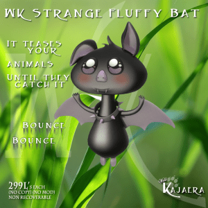 Straight Fluffy Bat