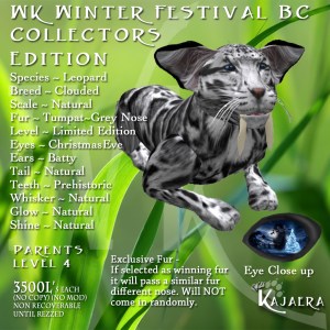 The Winter Festival Big Cat 