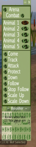 4. Animal 1 becomes reddish-brown