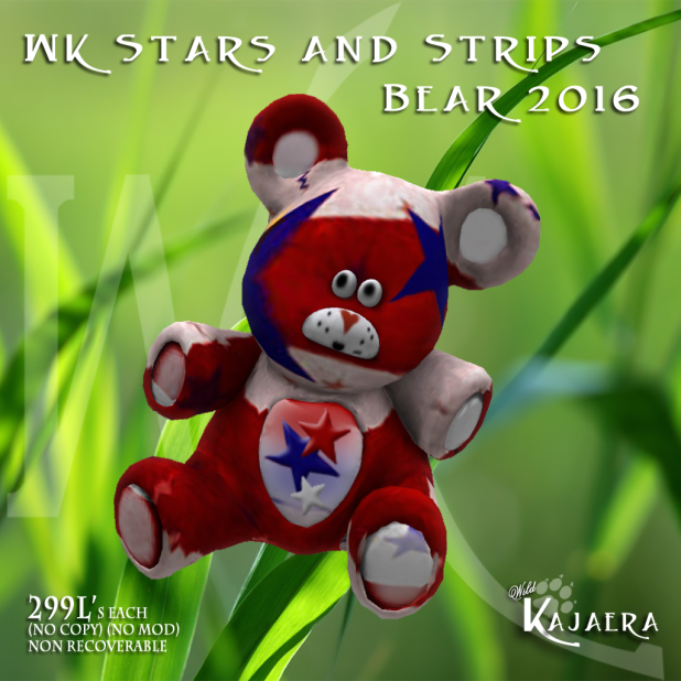 Stars and Stripes Bear
